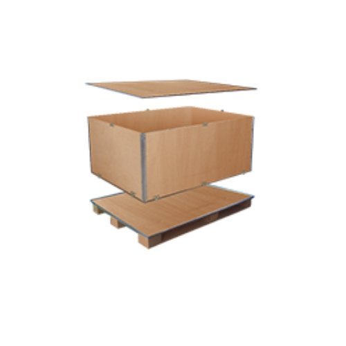 Foldable Wooden Box, Shape : Rectangle