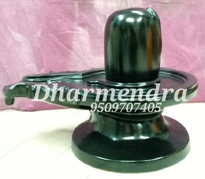 Black Marble Shivling, for Temples, Style : Indian