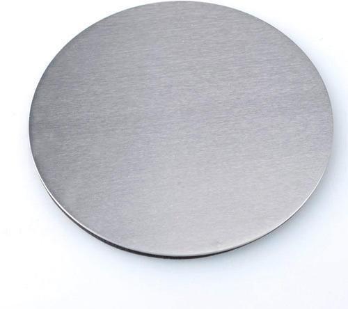 304 Stainless Steel Circle, Color : Silver