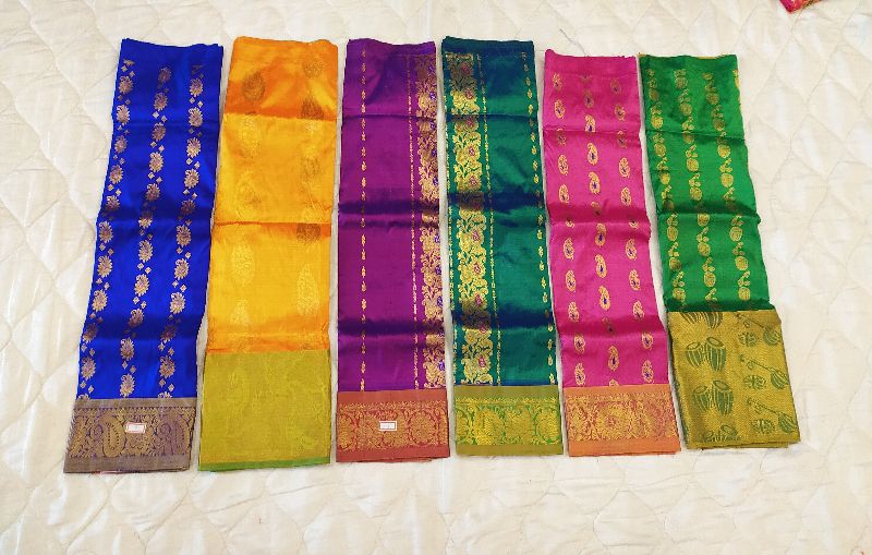 Pattu pavadai shop material online