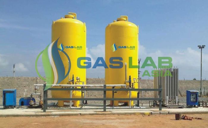 Vertical Vacuum Insulated CO2 Storage System, for Transportation, Capacity : 1000-5000Kg