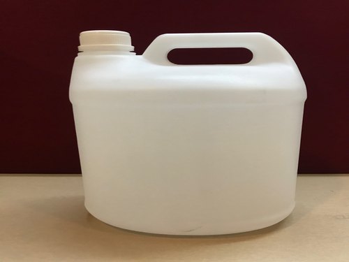 ULTRA Square Plastic Non Coated oil cans, for Chemicals, Pattern : Plain, Printed