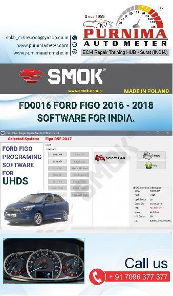 FD0016 Ford Figo 2017 OBD