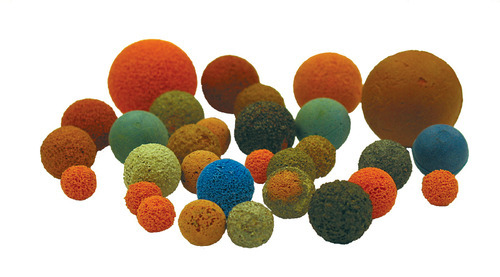 Round Rubber Sponge Balls, for Condenser Tube Cleaning, Size : Standard