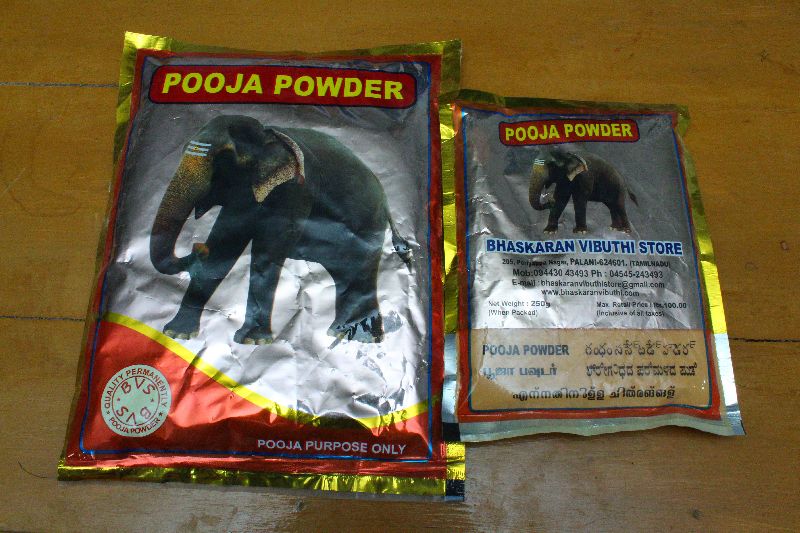 Elephant Pooja Powder, Color : White