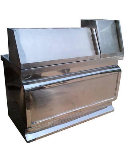 Stainless Steel Juice Counter, Color : Silver