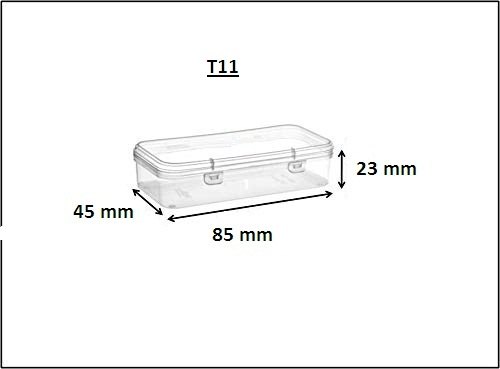 Rectangular Clear Plastic Box 50 gm, for Shipping, Storage, Feature : Recyclable