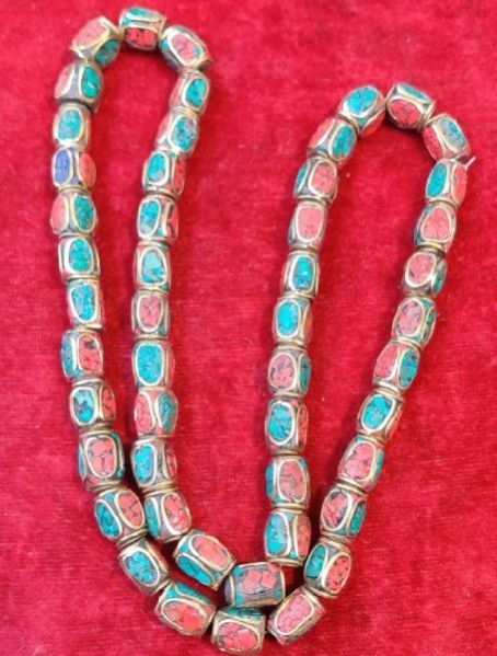 Brass Tibetan Jewelry Beads