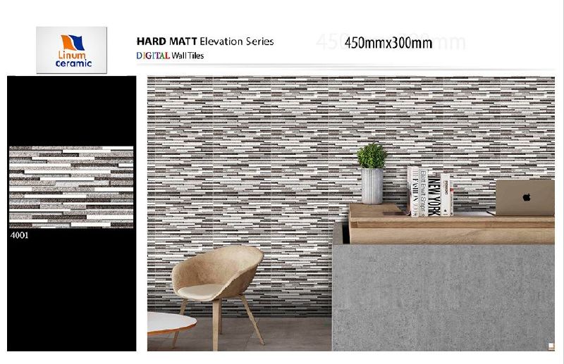 300x450mm Hard Matt Elevation Series Digital Wall Tiles