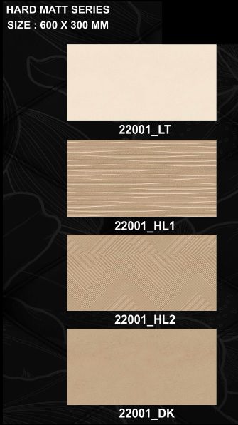 300x600mm Rustic Hard Matt Series Digital Wall Tiles