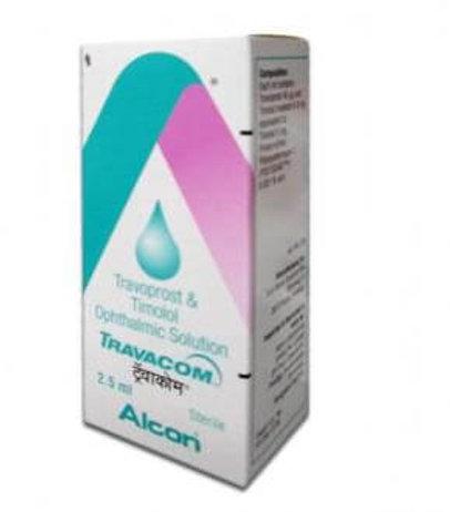 Travacom Eye Drops, for Personal Care, Form : Liquid