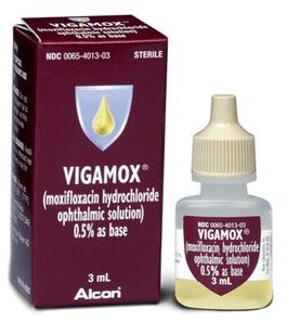 Vigamox Eye Drops, Form : Liquid