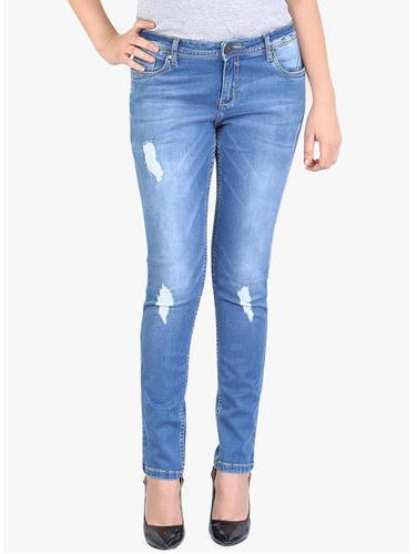 Plain Denim ladies jeans, Feature : Comfortable, Impeccable Finish