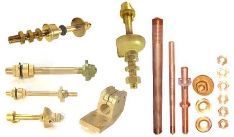 Coated Copper Brass HT/LT Fitting, for POWER DISTRIBUTION TRANSFORMER, Technics : High Density Polyethylene