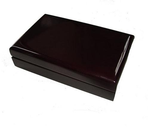  Rectangular Polished Rectangle Wooden Jewellery Box, for Keeping Jewelry, Size : Standard