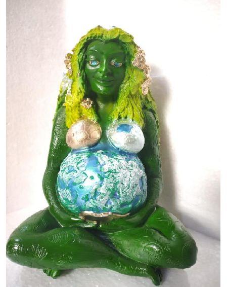 Modern Art Mother Gaia Statue, Packaging Type : Carton Box