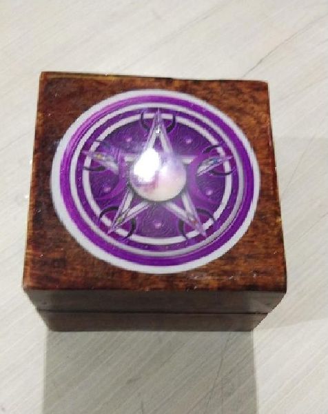 Polished Wooden Pentacle Box, for Storing Jewelry, Feature : Good Quality Stylish, High Strength, Perfect Shape