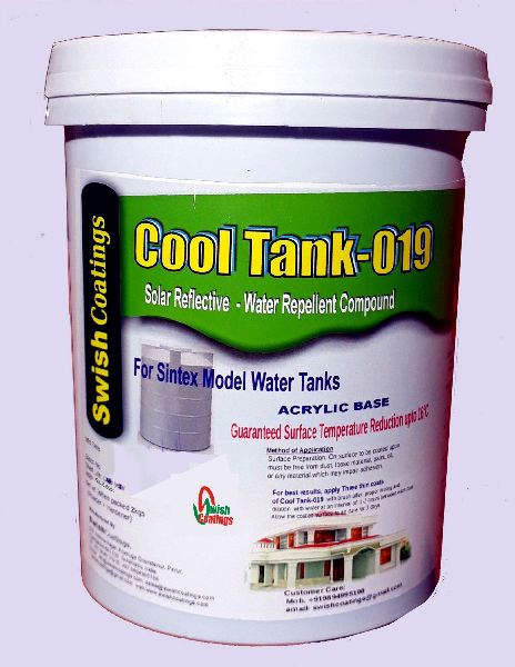 Cool Tank-019 Solar Reflective Water Repellent Compound