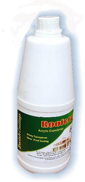 Liquid Roofcryl-017 Acrylic Polymer Transparent Waterproofing Coating, Packaging Type : Bottles