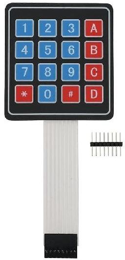 MO14 4x4 Matrix Keypad Membrane Switch Arduino, Arm and Other MCU