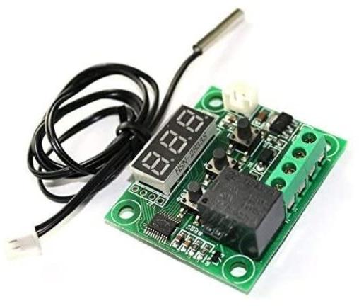 W1209 Digital LED DC 12V + NTC Sensor heat cool temp thermostat temperature switch Module On/Off Con