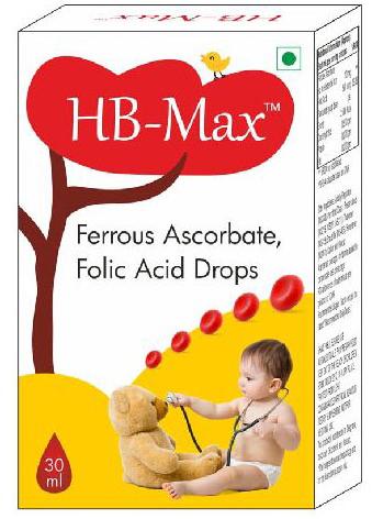 HB-Max Drops, for Clinical, Personal, Grade Standard : Medicine Grade