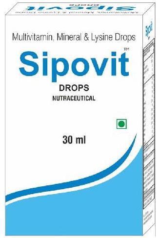 Sipovit Drops, Form : Liquid