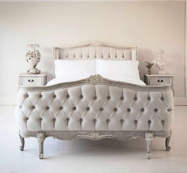 Rectangular Polished Designer Bed, Size : Multisize