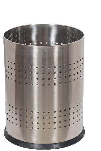 Stainless Steel Semi Perforated Dustbin, for Commercial, Industrial, Residential, Waist Storage, Capacity : 7.5 LTRS/ 11 LTRS / 18 LTRS