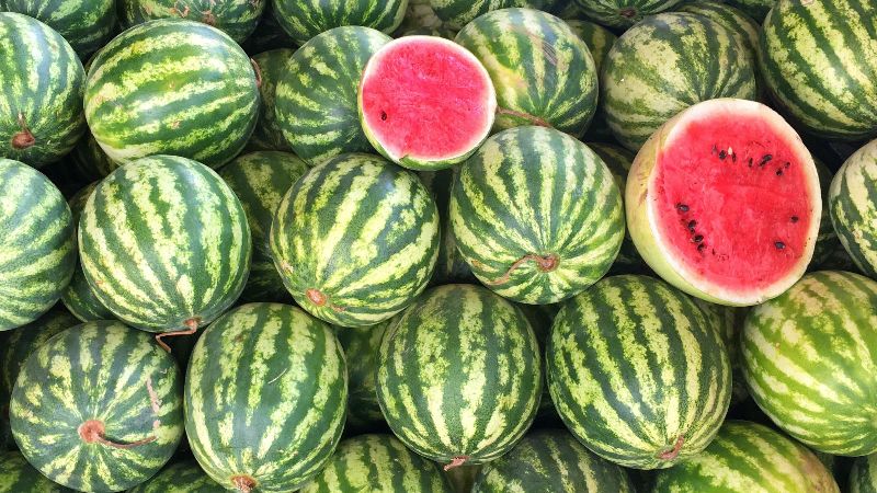 Organic Fresh Watermelon, Color : Dark Green