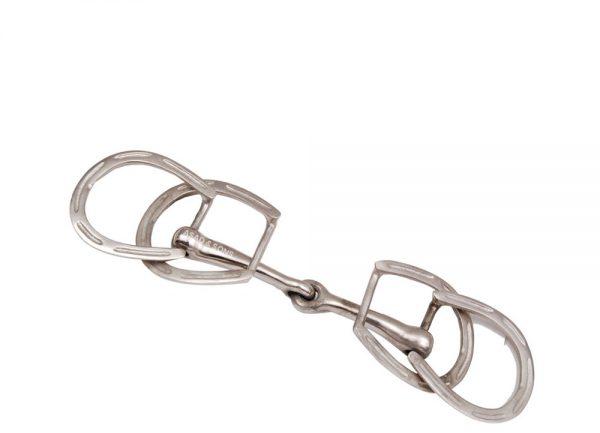 Polished Stainless Steel Horse Bit, Length : 8-10 Inch