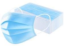 Surgical Face Mask, for Clinical, Hospital, Personal, Size : Free Size