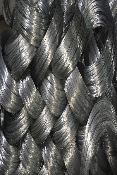 Galvanized Iron Wire, Color : Silver
