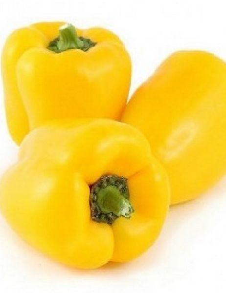 Fresh Yellow Capsicum, for Cooking, Style : Natural