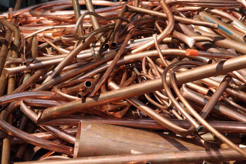 Copper Pipe Scrap, for Melting, Color : Brown