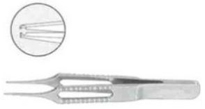Pierce Type Straight Micro Corneal Forceps