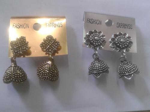 Polished Fancy Oxidised Earrings, Packaging Type : Plastic Packet