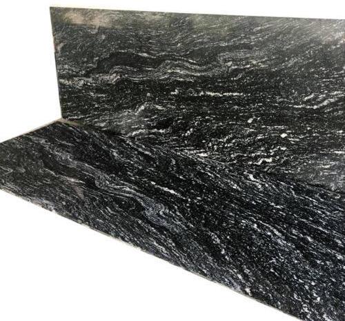 black markino granite slab