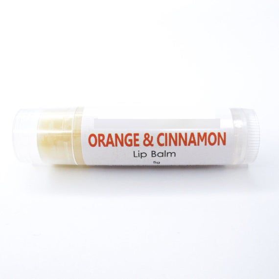 Organic Orange and Cinnamon Lip Balm