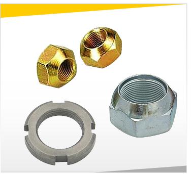 Carbon Steel Hub Nut, for Fitting Use, Certification : ISI Certified