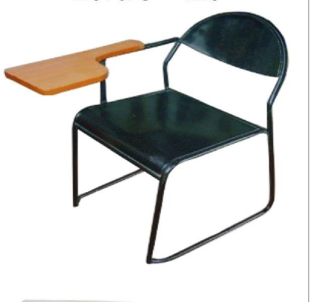 Square PAINTED Iron Writing pad Chair, for School, Feature : Attractive Designs, Good Quality