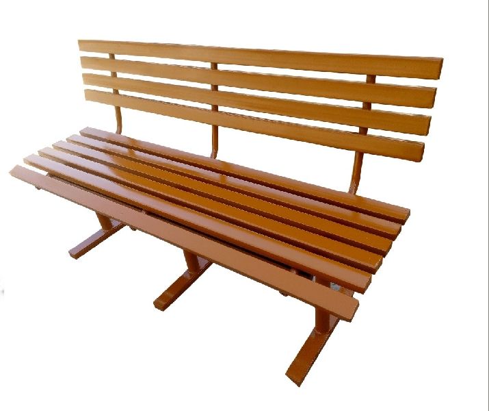 LORDS-453 Rectangular Non Polished Iron garden bench, for Public Sitting, Size : 6X2