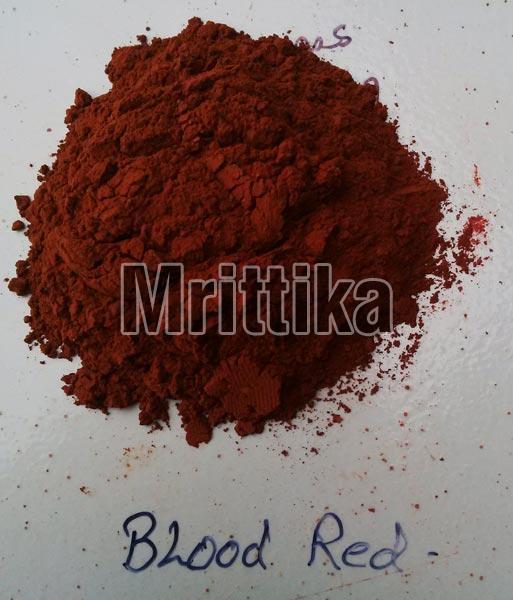 Blood Red Colored Clay Powder, Color : Yellow