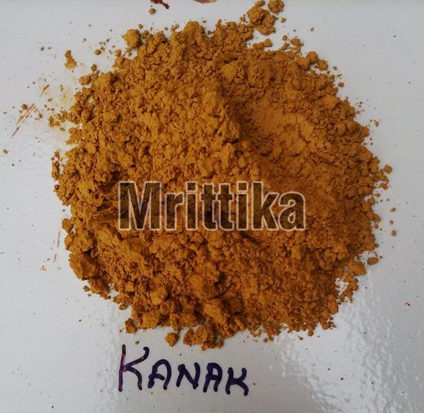 Kanak Colored Clay Powder, Color : Yellow
