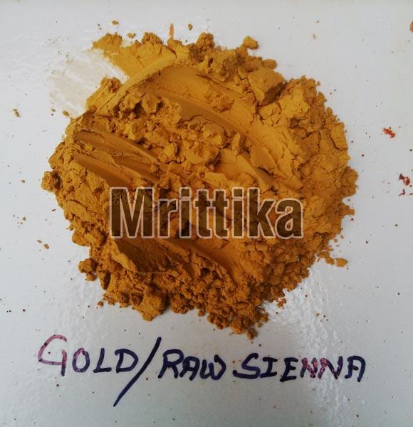 Raw Sienna Colored Clay Powder, Color : Yellow