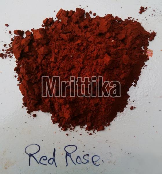 Red Rose Colored Clay Powder, Color : Yellow