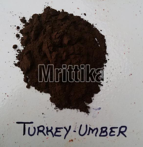 Turkey Umber Colored Clay Powder, Color : Yellow