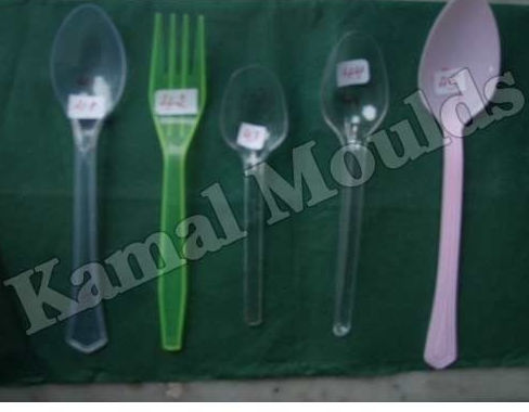 Designer Plastic Spoon, Pattern : Plain