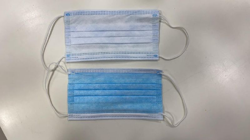 Non Woven Disposable Face Mask, for Clinical, Laboratory, Food Processing, Clinic, Pharmacy, Hospital