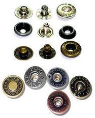 Polished Metal Jeans Rivet Buttons, Feature : Light Weight, Color ...